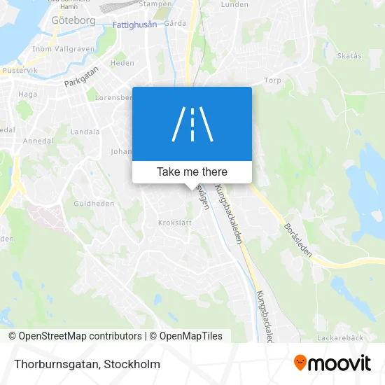 Thorburnsgatan map