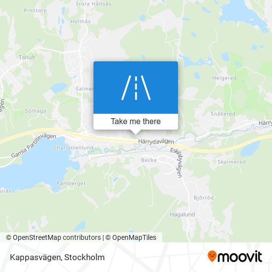 Kappasvägen map