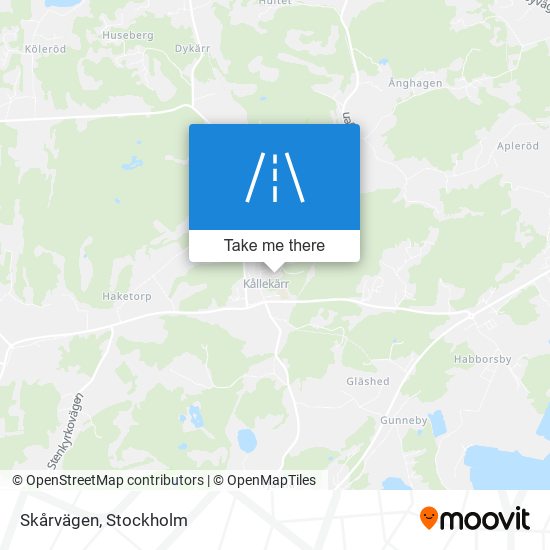 Skårvägen map