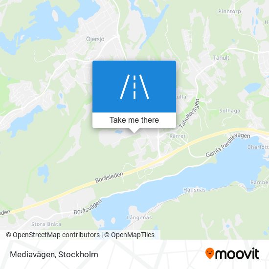 Mediavägen map