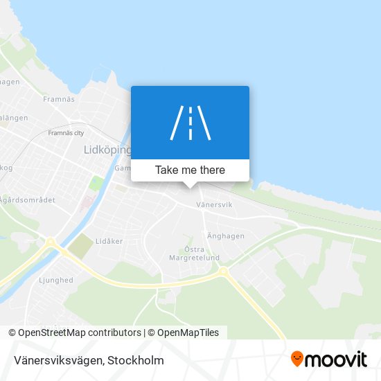 Vänersviksvägen map