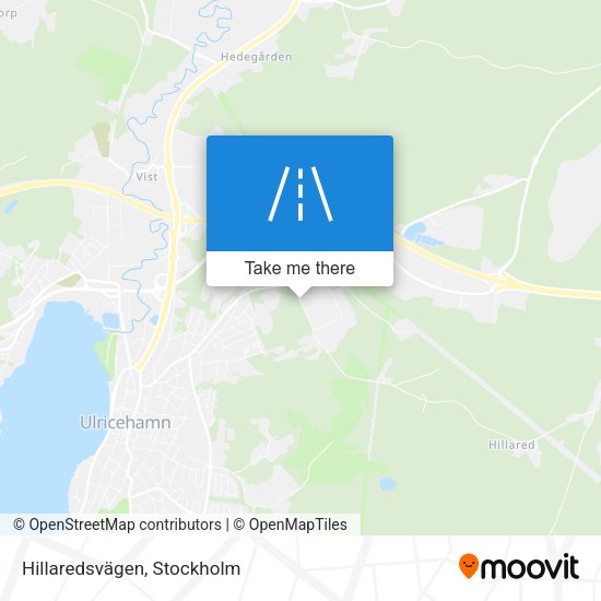 Hillaredsvägen map