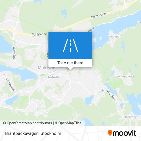 Brantbackevägen map