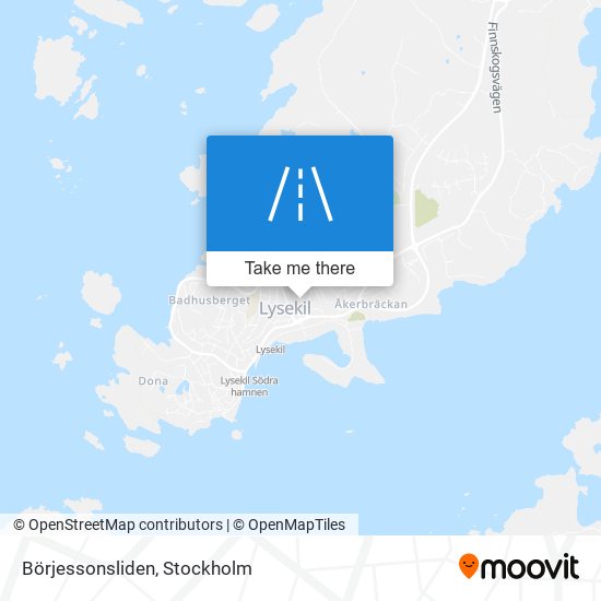 Börjessonsliden map