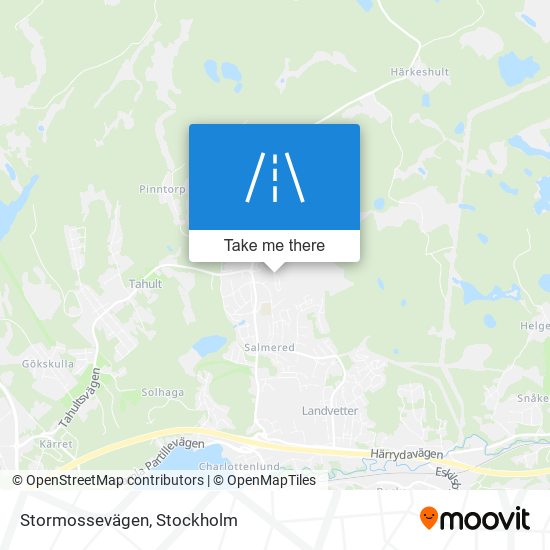 Stormossevägen map