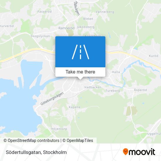 Södertullsgatan map