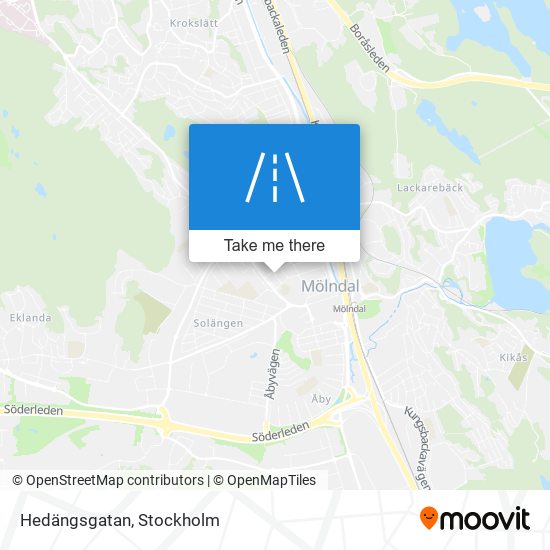 Hedängsgatan map