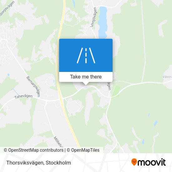 Thorsviksvägen map