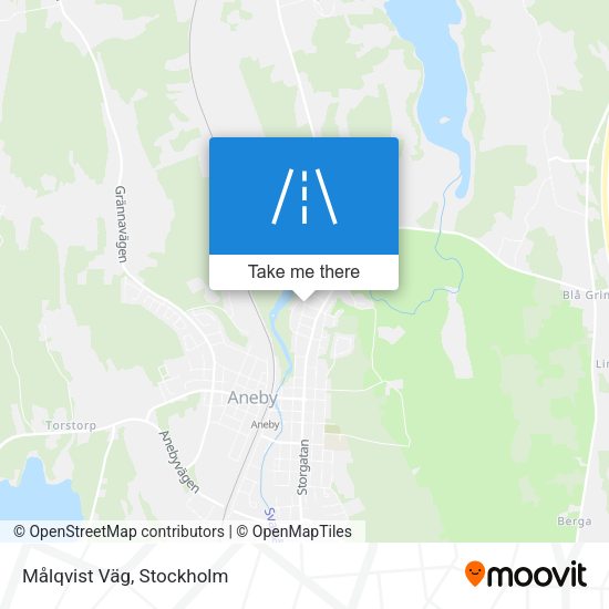 Målqvist Väg map