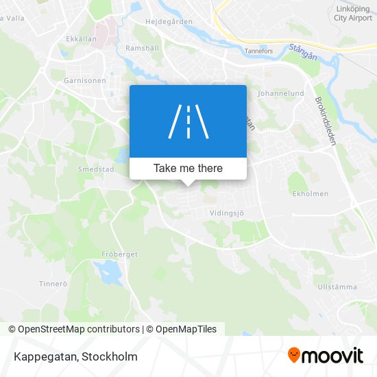 Kappegatan map