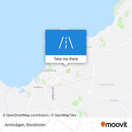 Arnövägen map