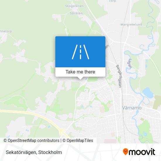 Sekatörvägen map