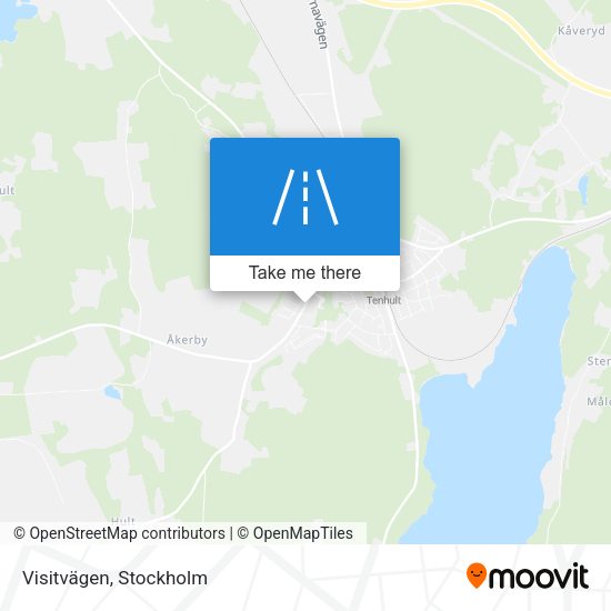 Visitvägen map