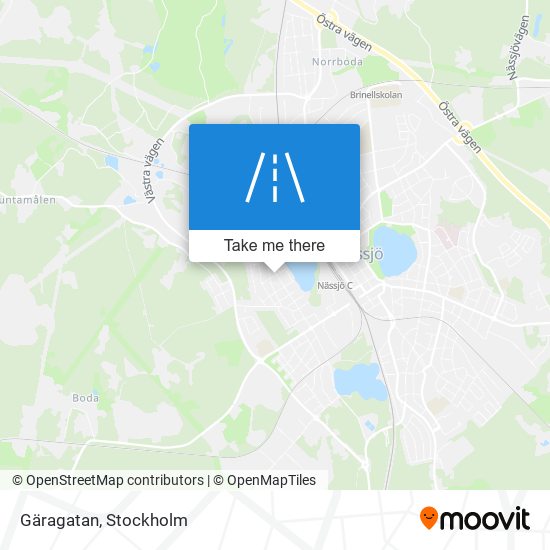 Gäragatan map