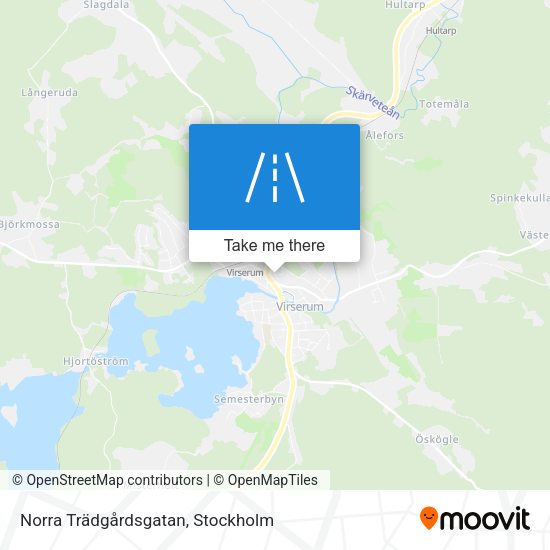 Norra Trädgårdsgatan map