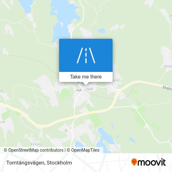 Tomtängsvägen map