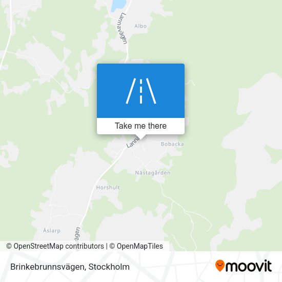 Brinkebrunnsvägen map
