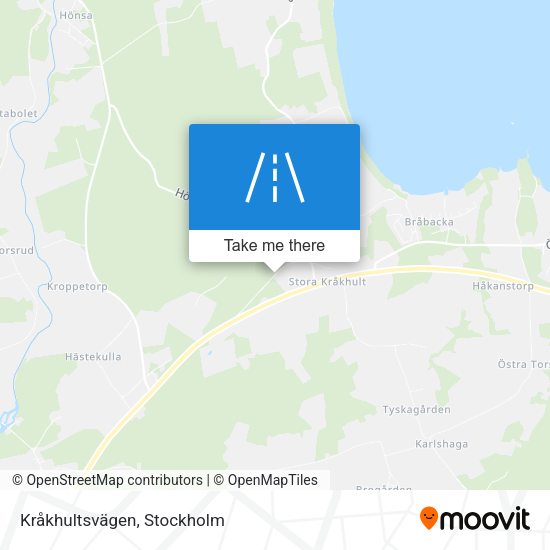 Kråkhultsvägen map