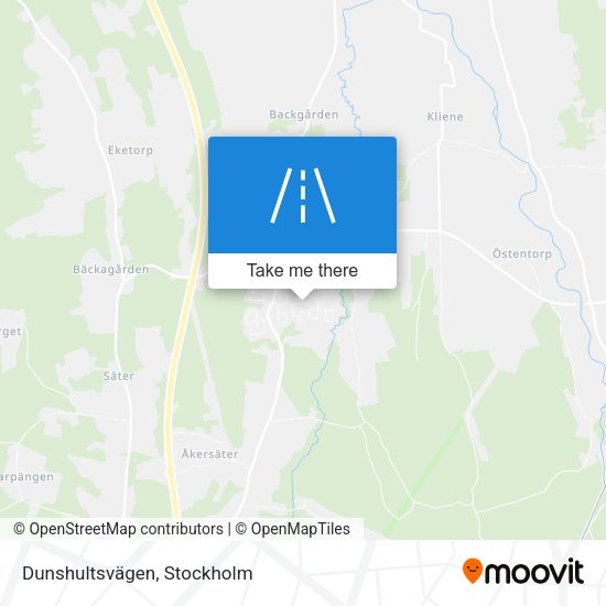 Dunshultsvägen map