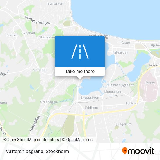 Vättersnipsgränd map