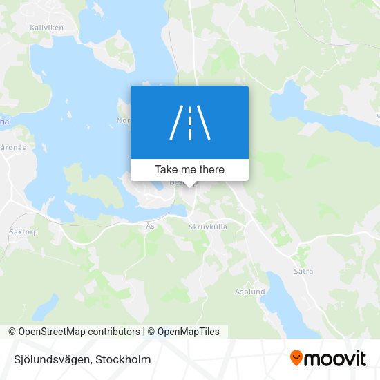 Sjölundsvägen map