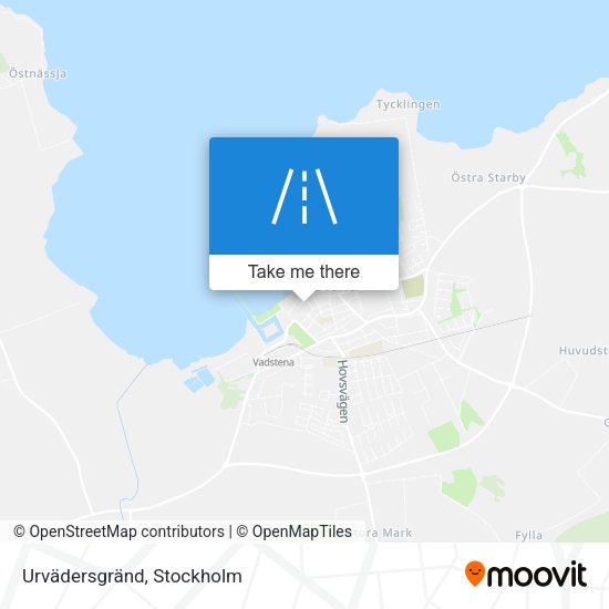Urvädersgränd map