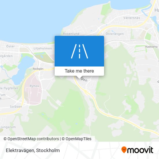 Elektravägen map