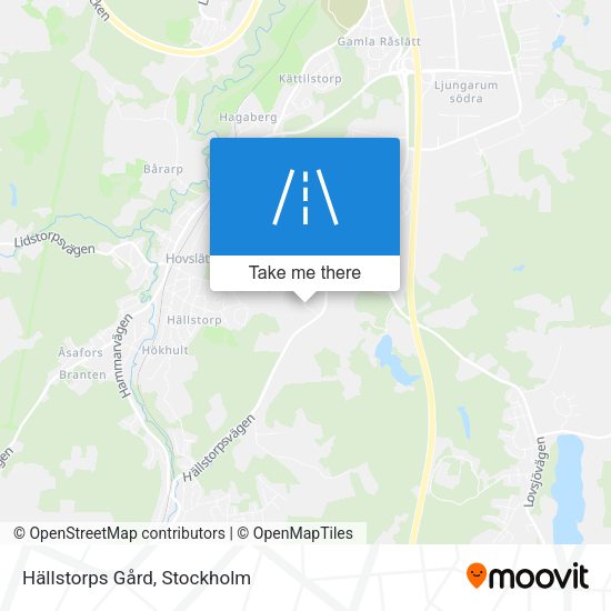 Hällstorps Gård map