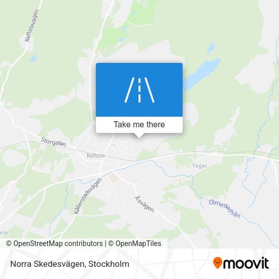 Norra Skedesvägen map