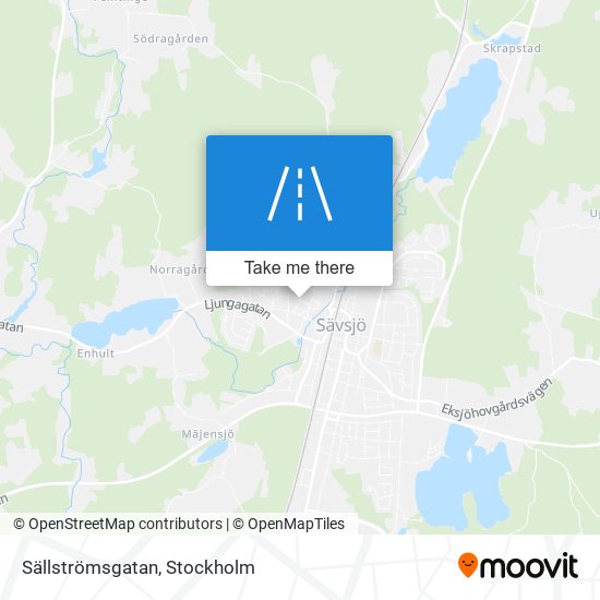 Sällströmsgatan map