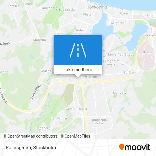 Roliasgatan map