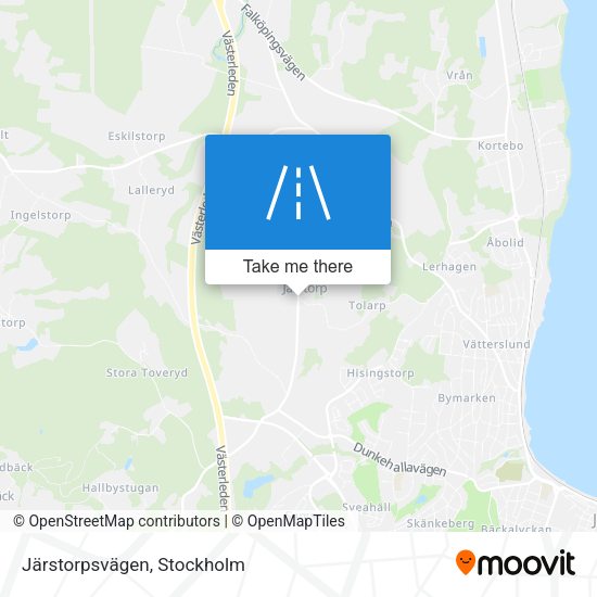 Järstorpsvägen map