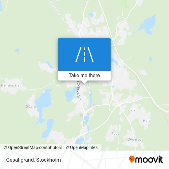 Gesällgränd map
