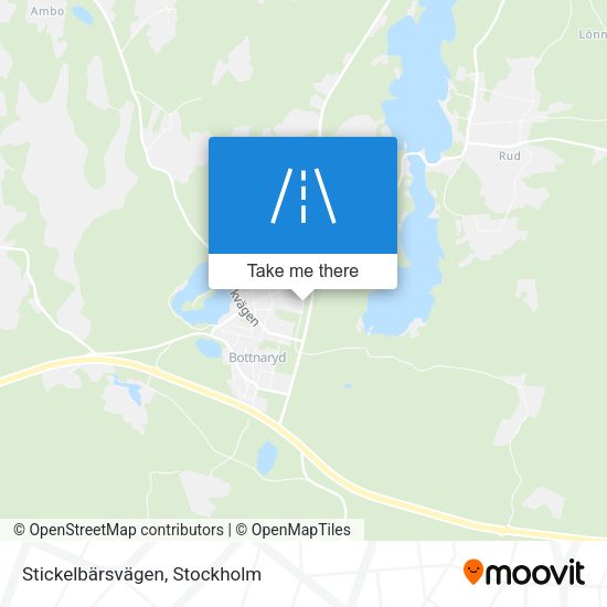 Stickelbärsvägen map