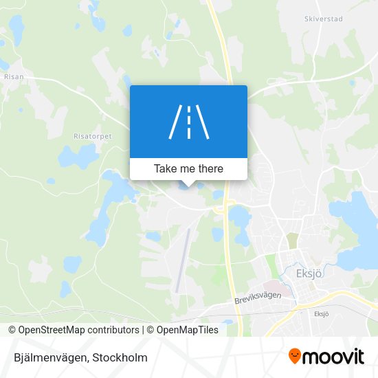 Bjälmenvägen map