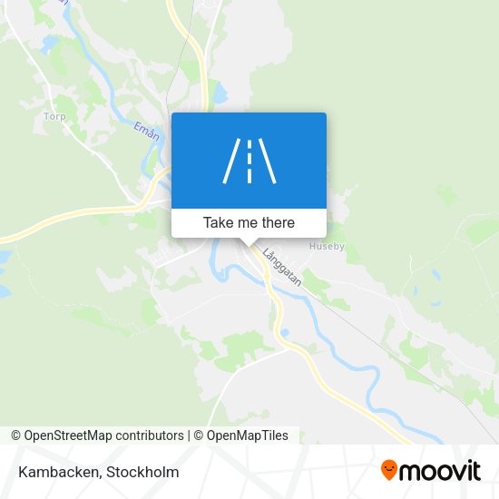 Kambacken map