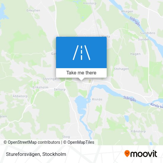 Stureforsvägen map