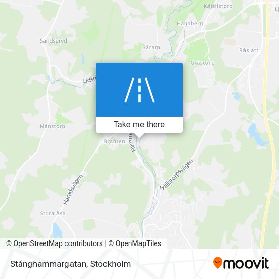 Stånghammargatan map