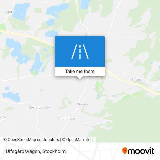 Ulfsgårdsvägen map