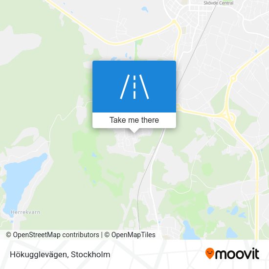 Hökugglevägen map