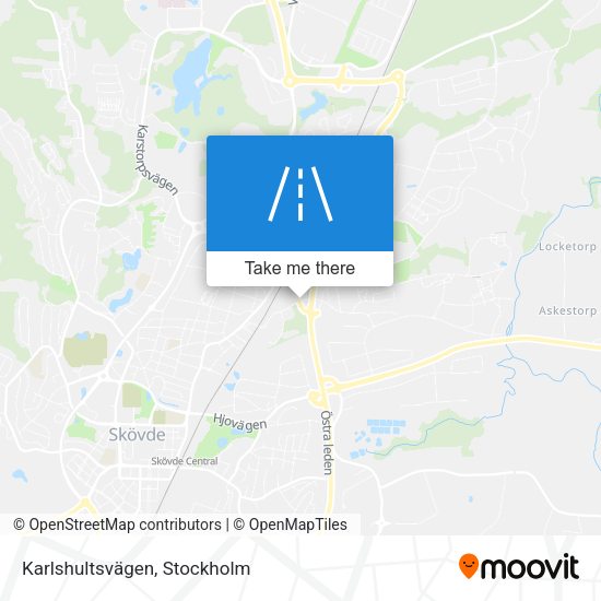 Karlshultsvägen map