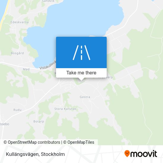 Kullängsvägen map
