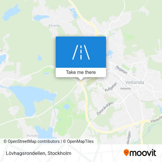 Lövhagsrondellen map