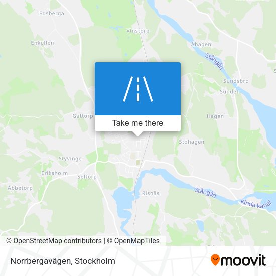 Norrbergavägen map