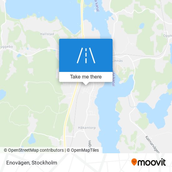 Enovägen map