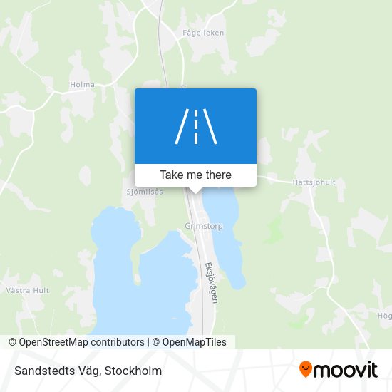 Sandstedts Väg map