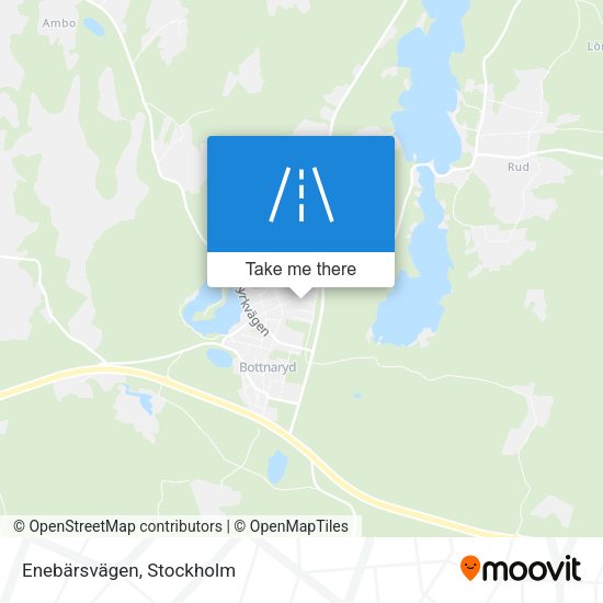 Enebärsvägen map