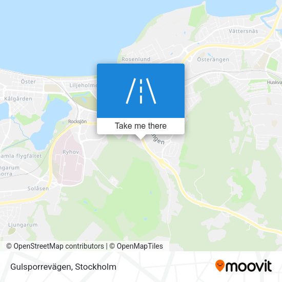 Gulsporrevägen map