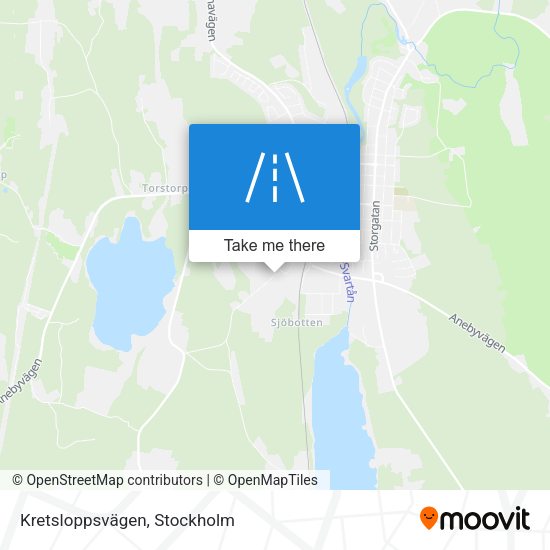 Kretsloppsvägen map