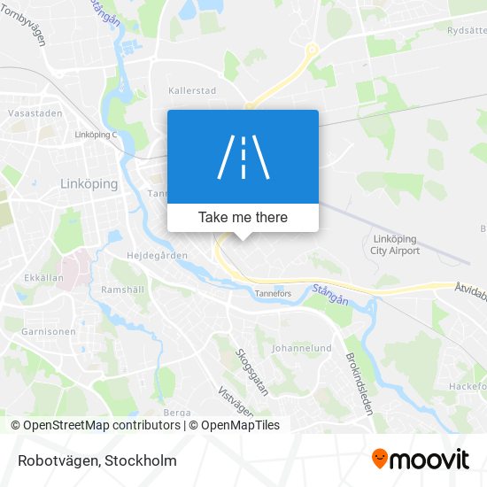 Robotvägen map